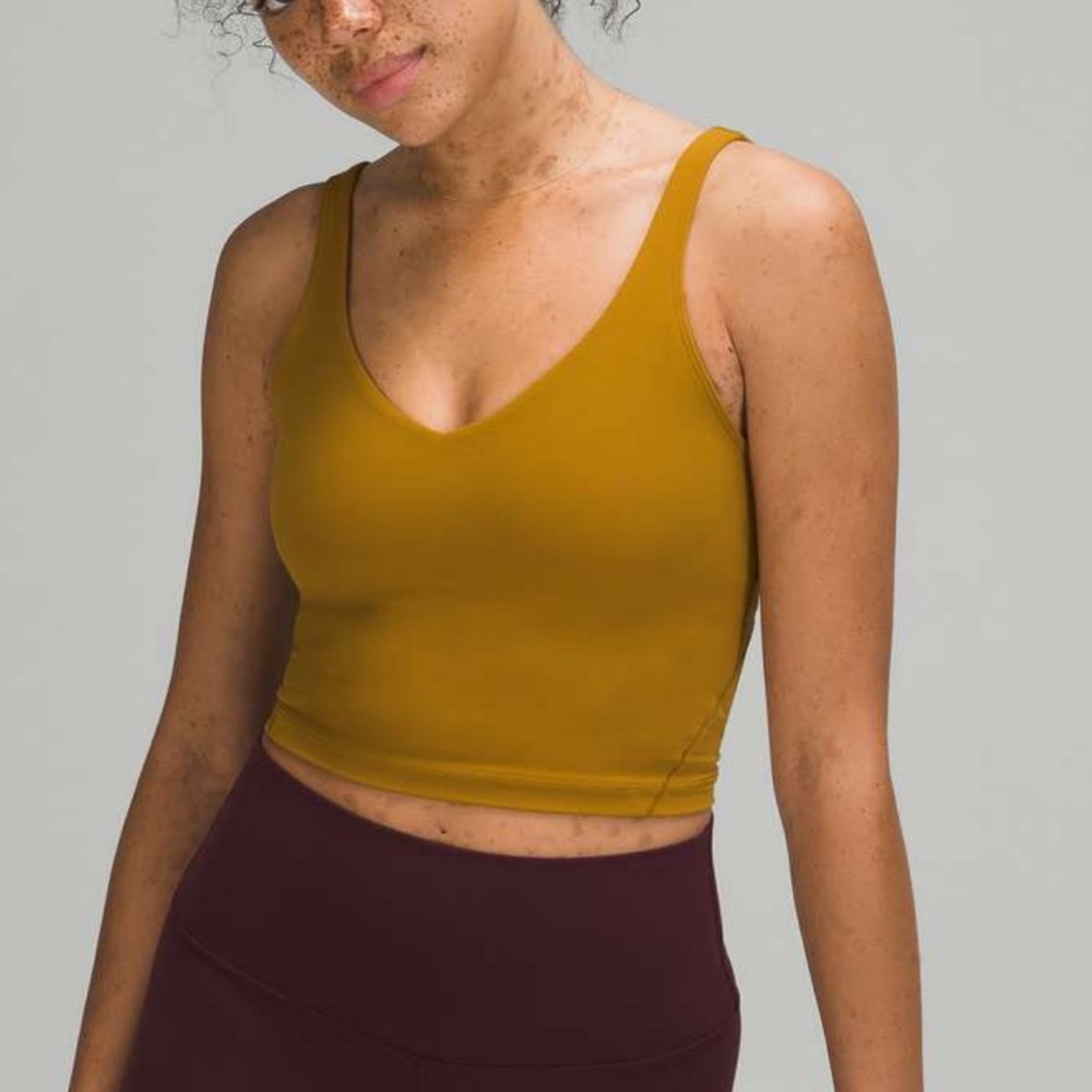 LULULEMON Align Tank - Gold Spice - sz 12